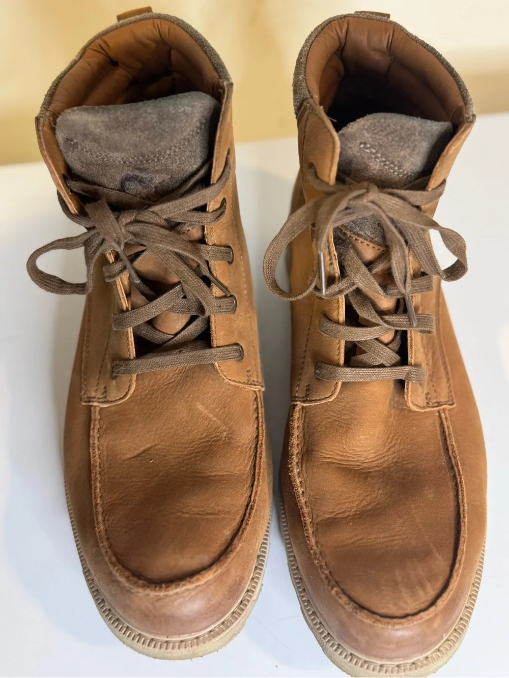 Sorel Madson II Moc Toe Waterproof Men’s 12 Brown Leather Boots NM3851-242